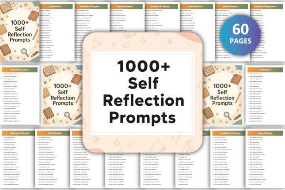 1000 Self Reflection Prompts