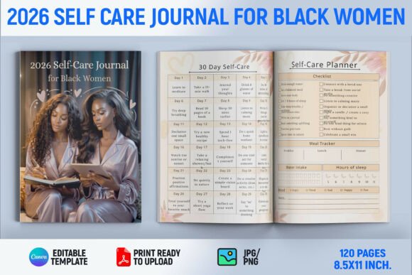 2026 Self-Care Journal for Black Women
