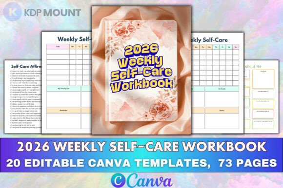 2026 Weekly Self-Care Workbook Editable: Your Practical, Personalized Path to Consistent Well-Being