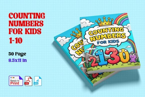 50 Counting Numbers Worksheets for Kids