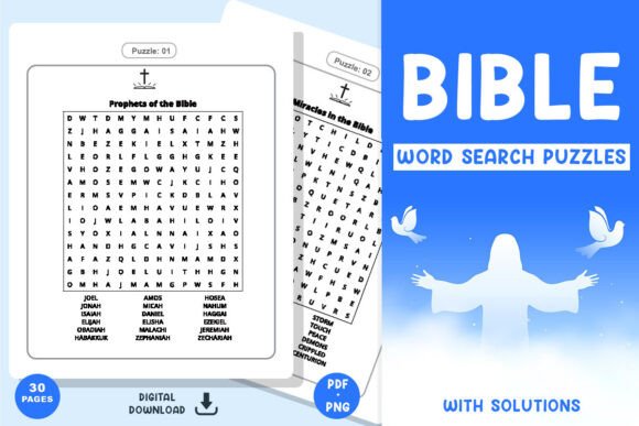 Bible Word Search Puzzle Book