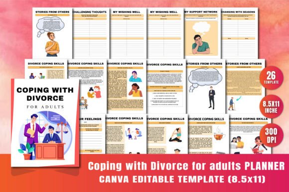 Coping with Divorce for Adults: A Practical Resource for Creators and Support Professionals