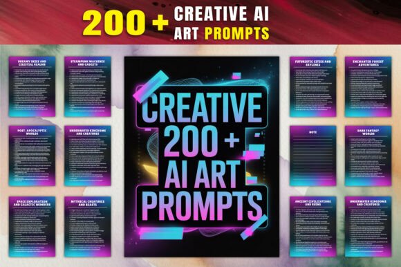 Creative 200 AI Art Prompts: Your Practical Spark for Consistent, High-Quality AI Art Generation
