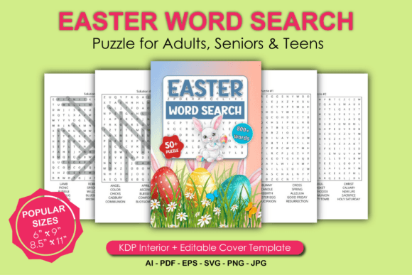 Easter Word Search Book for Adults: A Thoughtfully Designed Puzzle Experience for Lifelong Engagement