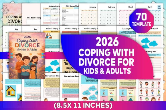 Helping Kids Navigate Change: Why the 2026Coping with Divorce for Kids Adults Planner Is More Than Just a Book