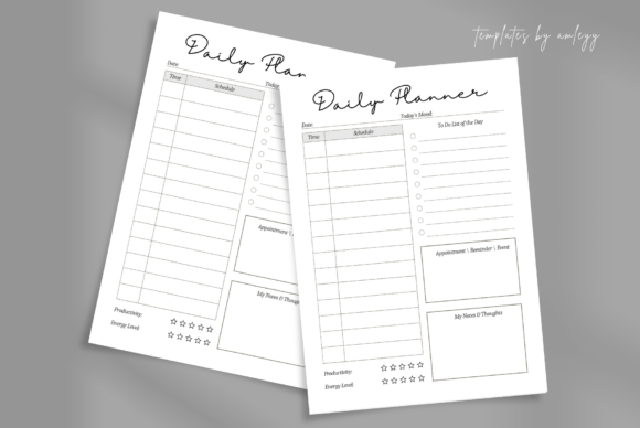 Minimal Productivity Daily Planner: Focus More, Overwhelm Less