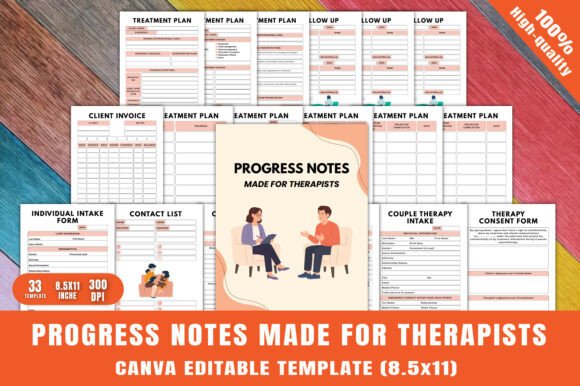 Progress Notes Made for Therapists: The Smart, Flexible Way to Document with Confidence
