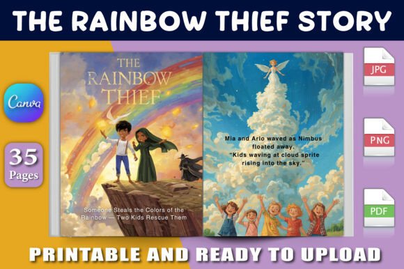 The Rainbow Thief Story Book