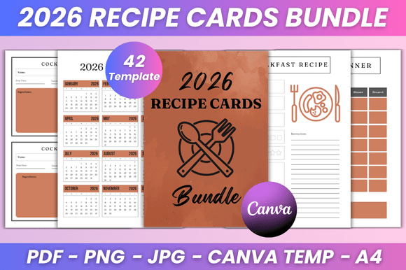 Why the 2026 Recipe Cards Bundle KDP Interior Is a Game-Changer for Food Creators and Planners