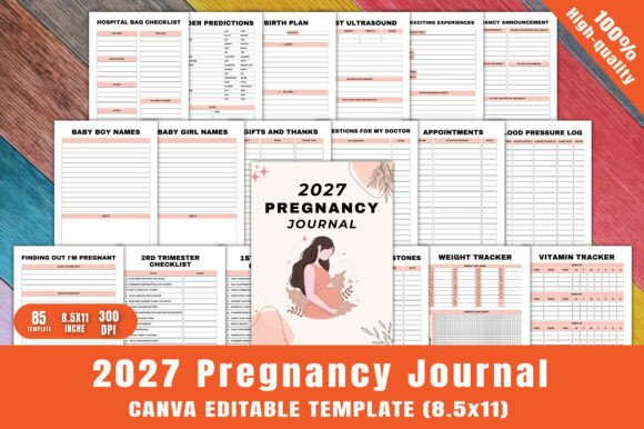 Why the 2027 Pregnancy Journal Is the Ultimate Customizable Companion for Modern Expectant Parents